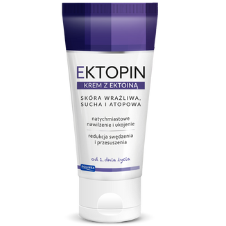 Ektopin, krem z ektoiną do skóry wrażliwej, suchej i atopowej, 50 ml - zdjęcie produktu