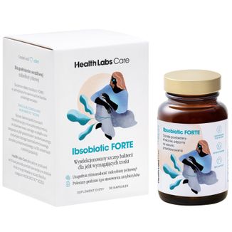 Health Labs Ibsobiotic Forte, 30 kapsułek Health Labs Ibsobiotic Forte, 30 kapsułek - zdjęcie produktu