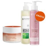 Zestaw Balneokosmetyki, biosiarczkowe mydło mineralne w płynie, 250 ml + maska witaminowo-odżywcza do twarzy, 150 ml + jogurt do ciała, 250 ml gratis - miniaturka zdjęcia produktu
