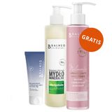 Zestaw Balneokosmetyki, biosiarczkowe mydło mineralne w płynie, 250 ml + krem do stóp i pięt, 100 ml + jogurt do ciała, 250 ml gratis - miniaturka zdjęcia produktu