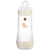 MAM Perfect Start, butelka antykolkowa, ze smoczkiem silikonowym, Grounding in Nature, beżowa, unisex, od 4 miesiąca, 320 ml - miniaturka zdjęcia produktu