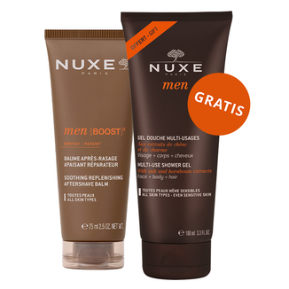 Nuxe Men Boost, balsam po goleniu, 75 ml + wielofunkcyjny żel pod prysznic, 100 ml gratis - zdjęcie produktu