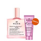 Nuxe Huile Prodigieuse Florale, suchy olejek do ciała, twarzy i włosów, 50 ml + szampon do włosów, 30 ml gratis - miniaturka zdjęcia produktu