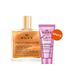 Nuxe Huile Prodigieuse Or, suchy olejek ze złotymi drobinkami do ciała, twarzy i włosów, 50 ml + szampon do włosów, 30 ml gratis - miniaturka  zdjęcia produktu