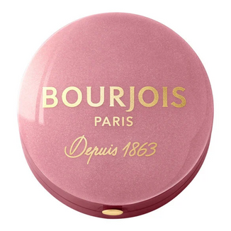 Bourjois Little Round Pot, trwały róż do policzków z lusterkiem i pędzelkiem, nr 34 Rose D'or, 2 g - zdjęcie produktu