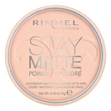 Rimmel Stay Matte, puder matujący, 002 Pink Blossom, 14 g - miniaturka zdjęcia produktu