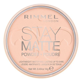 Rimmel Stay Matte, puder matujący, 002 Pink Blossom, 14 g - zdjęcie produktu