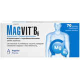 Magvit B6 48 mg + 5 mg, 70 tabletek dojelitowych - miniaturka zdjęcia produktu