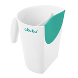 Akuku, kubek do spłukiwania głowy, biały, 1 sztuka - miniaturka zdjęcia produktu
