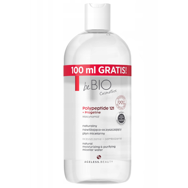 beBIO Ewa Chodakowska beBIO Cosmetics Ageless Beauty, natürlich feuchtigkeitsspendend-reinigend Mizellenwasser, 500 ml — Inhaltsstoffe und Bewertung