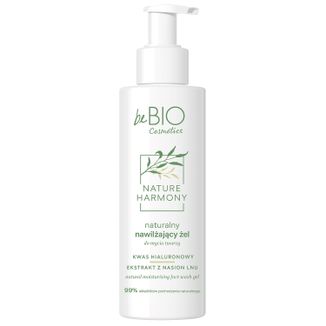 beBIO Cosmetics Nature Harmony, naturalny nawilżający żel do mycia twarzy, 150 ml - zdjęcie produktu