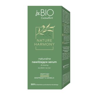 beBIO Cosmetics Nature Harmony, naturalne nawilżające serum do twarzy, 30 ml beBIO Cosmetics Nature Harmony, naturalne nawilżające serum do twarzy, 30 ml - zdjęcie produktu