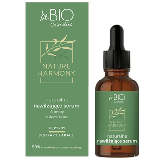 beBIO Cosmetics Nature Harmony, naturalne nawilżające serum do twarzy, 30 ml - zdjęcie produktu