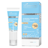 Bielenda SupremeLAB Hydra Glow, ochronny  hydro-krem do twarzy z formułą tonującą CC, SPF 50, 40 ml - miniaturka zdjęcia produktu