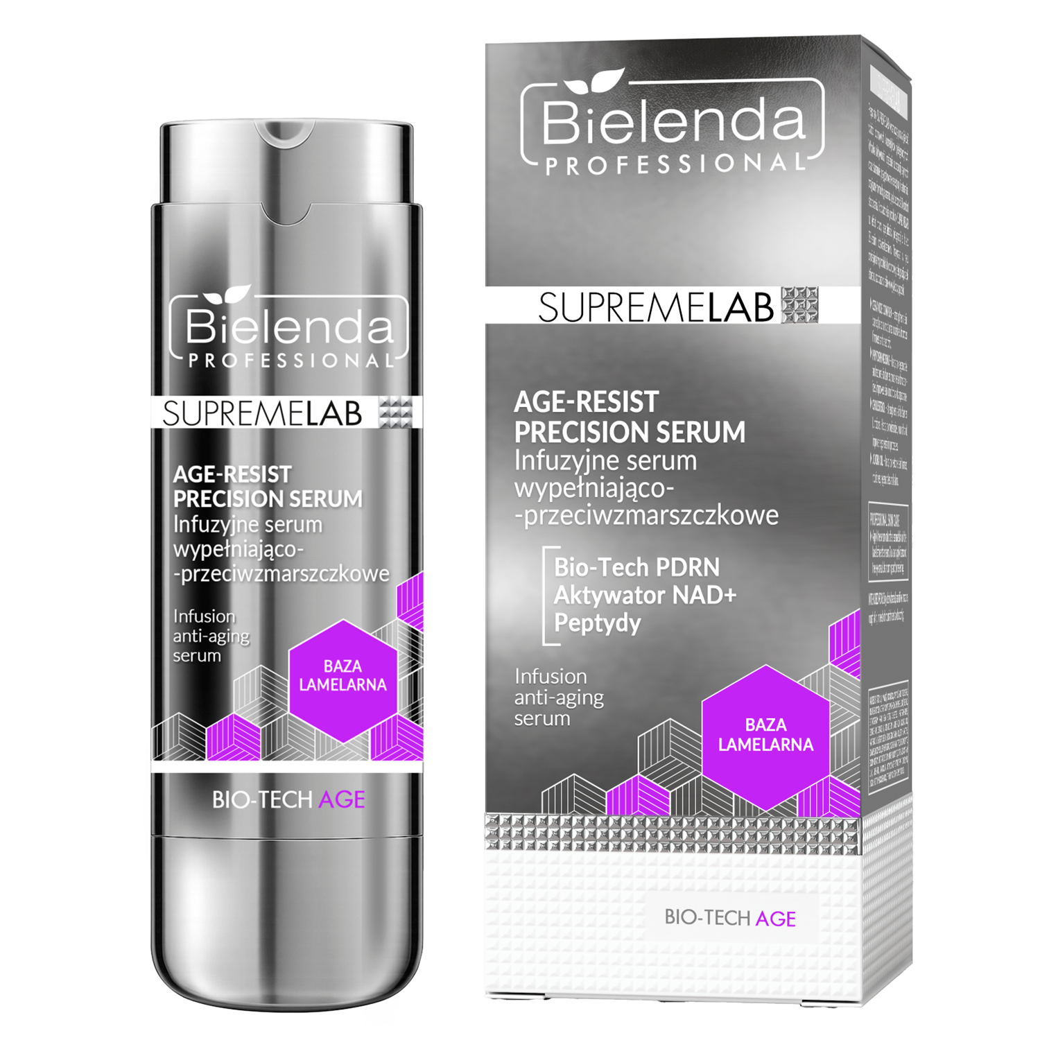 Nieznana Bielenda SupremeLAB Bio-Tech Age, infuzyjne serum wypełniająco-przeciwzmarszczkowe, 30 ml