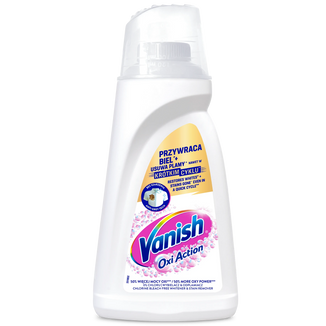 Vanish Oxi Action, żel do odplamiania białego, 1000 ml - zdjęcie produktu