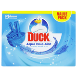 Duck Aqua Blue 4in1, zawieszka do WC, 2 x 36 ml  - miniaturka zdjęcia produktu