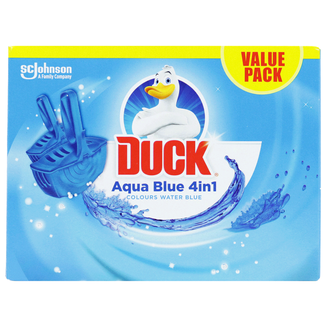 Duck Aqua Blue 4in1, zawieszka do WC, 2 x 36 ml Duck Aqua Blue 4in1, zawieszka do WC, 2 x 36 ml - zdjęcie produktu