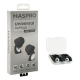 Haspro Universal, zatyczki do uszu, black, 2 sztuki - miniaturka zdjęcia produktu