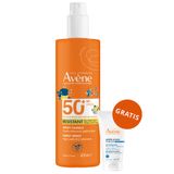 Avene, spray, bardzo wysoka ochrona przeciwsłoneczna, SPF 50+, 400 ml + balsam po opalaniu, dla dorosłych i dzieci od 2 lat, 50 ml gratis - miniaturka zdjęcia produktu