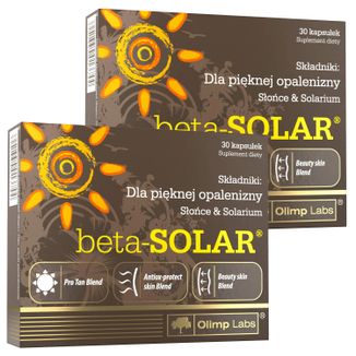 Zestaw Olimp Beta Solar, 2 x 30 kapsułek - zdjęcie produktu