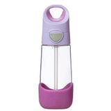 B.Box, butelka na wodę ze słomką, tritanowa, bidon dla dzieci, Sugar Plum, od 3 lat, 450 ml - miniaturka zdjęcia produktu