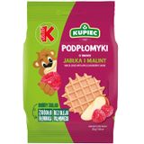 Kupiec & Kubuś Podpłomyki mini, smak jabłka i maliny, 30 g - miniaturka zdjęcia produktu