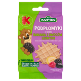 Kupiec & Kubuś Podpłomyki mini, smak banana i owoców leśnych, 30 g - miniaturka zdjęcia produktu
