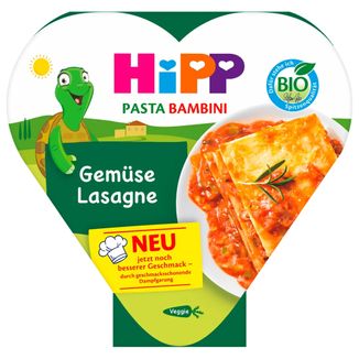 Hipp Danie Bio, lasagne z warzywami, po 1 roku, 250 g - zdjęcie produktu