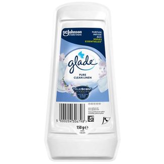 Glade Pure Clean Linen, odświeżacz powietrza w żelu, 150 g Glade Pure Clean Linen, odświeżacz powietrza w żelu, 150 g - zdjęcie produktu