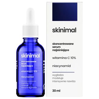 Skinimal, serum rozjaśniające z witaminą C 10%, 30 ml - zdjęcie produktu