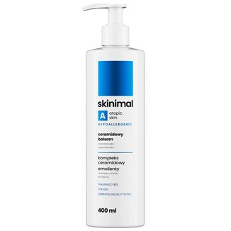 Skinimal Atopic Skin, ceramidowy balsam do ciała i twarzy, 400 ml - zdjęcie produktu