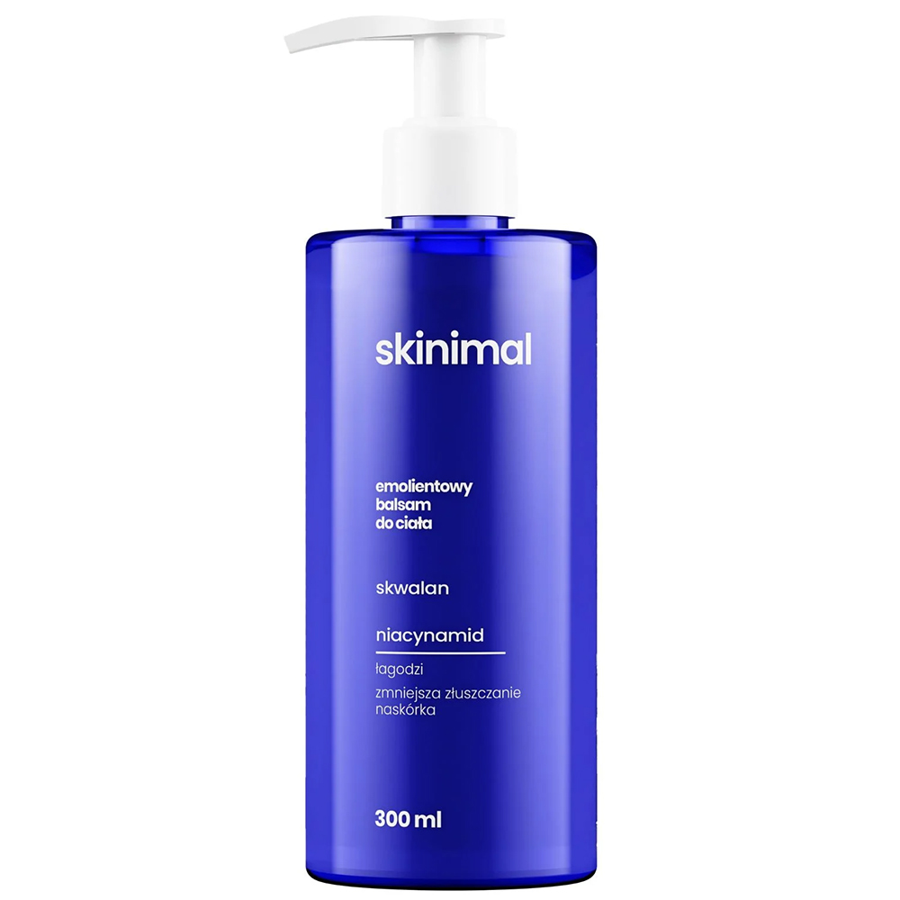 Skinimal Skinimal, balsam emolientowy do ciała, 300 ml — Składniki i ocena