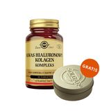 Solgar Kwas Hialuronowy Kolagen kompleks, 30 tabletek + pudełeczko na suplementy gratis - miniaturka zdjęcia produktu
