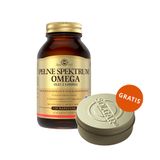 Solgar Pełne Spektrum Omega Olej z Łososia, 120 kapsułek + pudełeczko na suplementy gratis - miniaturka zdjęcia produktu