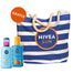 Zestaw Nivea Sun Protect & Bronze, balsam do opalania w sprayu aktywujący naturalną opaleniznę, SPF 30, 200 ml + balsam po opalaniu w sprayu, 200 ml + torba plażowa gratis - miniaturka  zdjęcia produktu