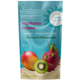 Yellow Apricots Tropikalna Laguna, owoce liofilizowane,  mango, smoczy owoc, kiwi, 60 g - miniaturka zdjęcia produktu