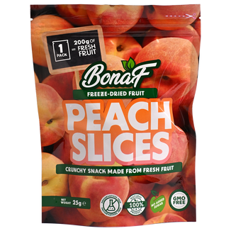 BonaF Liofilizowane brzoskwinie, 25 g - zdjęcie produktu