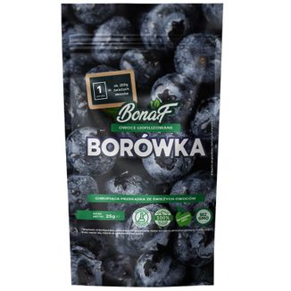 BonaF Liofilizowane borówki, 25 g - zdjęcie produktu