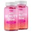 Zestaw Triggy Beauty Glow, żelki, smak malinowy, 2 x 60 sztuk - miniaturka  zdjęcia produktu