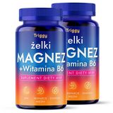 Zestaw Triggy Magnez z witaminą B6, żelki, 2 x 60 sztuk - miniaturka zdjęcia produktu