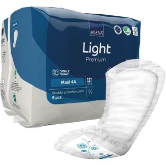 Abena Light Maxi 4A, wkładki na nietrzymanie moczu, 8 sztuk - zdjęcie produktu