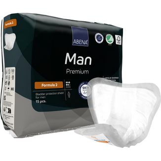 Abena Man Formula 2, wkładki na nietrzymanie moczu, 15 sztuk - zdjęcie produktu