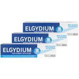 Zestaw Elgydium Anti-Plaque, pasta do zębów redukująca kamień nazębny, 3 x 75 ml - miniaturka zdjęcia produktu