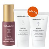 Health Labs Slow On, rewitalizujący krem pod oczy, 15 ml + łagodny żel myjący, 30 ml i emulsja do demakijażu i oczyszczania, 20 ml gratis - miniaturka zdjęcia produktu