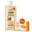 Equilibra Argan, szampon ochronny, arganowy, 265 ml + mydło nagietkowe, 100 g gratis - 1 Equilibra Argan, szampon ochronny, arganowy, 265 ml + mydło nagietkowe, 100 g gratis - miniaturka zdjęcia produktu