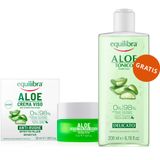 Equilibra Aloe, krem do twarzy przeciwstarzeniowy, efekt wypełnienia, 50 ml + tonik do twarzy, aloesowy, 200 ml gratis - miniaturka zdjęcia produktu