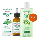 Equilibra, olejek rozmarynowy, 100 ml + tonik do twarzy, aloesowy, 200 ml gratis - miniaturka zdjęcia produktu