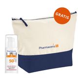 Pharmaceris S Capilar & Sun Protect, krem ochronny, skóra naczynkowa i z trądzikiem różowatym SPF 50+, 50 ml + kosmetyczka gratis - miniaturka zdjęcia produktu