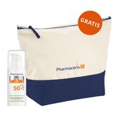 Pharmaceris S Medi Acne Protect, krem ochronny, dla skóry trądzikowej, mieszanej i tłustej, SPF 50+, 50 ml + kosmetyczka gratis - miniaturka zdjęcia produktu